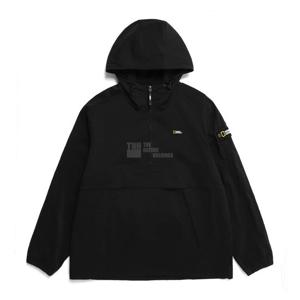 내셔널지오그래픽 N231UFT940 디머 우븐 후디 아노락 점퍼 BLACK
