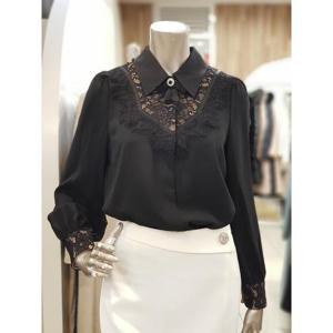 미니멈 세이브존01 미니멈 레이스 카라넥 블라우스 MWAAWB2230