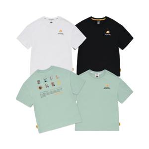 [내셔널지오그래픽키즈] K242UTS920 캠핑 그래픽 반팔-2 3종택 1