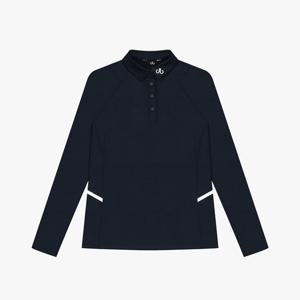 드루 여성 절개변형 폴리 긴팔 티셔츠 DF41LT03_NAVY