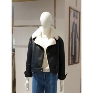 [에꼴드파리] 인조 무스탕 재킷  M81RB3ZLJDM81Z