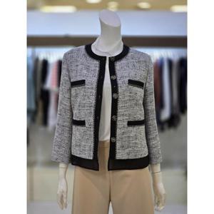 소고 트리아나 세이브존07 소고 트리아나 여성 체크 7부 숏 자켓 TJ2GB11