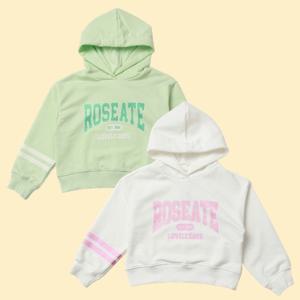 [로엠걸즈(아동)]크롭 후드 스웨트티셔츠맨투맨RGMA2413C