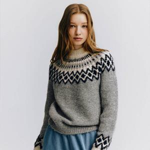 [지오다노/본사] 354923 3GG 크루넥 노르딕 풀오버