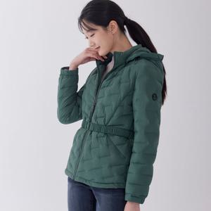 [지센] 심리스 후드집업 점퍼 LSLWOA52_GE