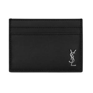 생로랑 카드지갑 607603 1JB0E1000 Black