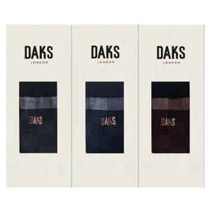 [닥스(양말)]DB25313 신사면중목 탑포인트 3족세트