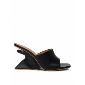 [OFF-WHITE] 라프리마 여성 샌들 Jug 블랙 레더 OWIJ042S24LEA0011010 /8