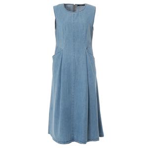 [에이비에프지]민소매 데님롱원피스 APY3QO33H