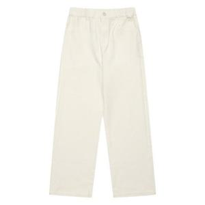 에꼴리에 세이브존03 오픈밴딩 데일리 면스판 바지 24C0253-WT