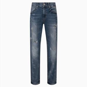 [버커루] 남자 [PREMIUM] 데님 테이퍼드 슬림 인디고톤 청바지(B245DP169P)