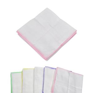 쿨샵 순면 민무늬 가제 무지 손수건 10매 1세트