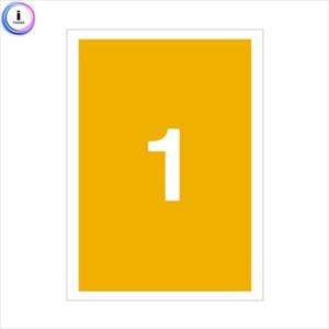 c24 C-3001-9 형광전산라벨 형광주황색(70매) 물류관리라벨 다용도우편라벨지 라벨모조지 전산라벨 전산라