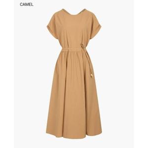 [나이스클랍][나이스클랍]박시 벨티드 원피스N242XWO533-CA_DG