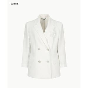 [나이스클랍][나이스클랍]더블 여밈 자켓N242MWJ314-WH_DG