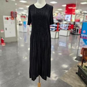 스테파니 HC07 플리츠 무지  라운드 원피스 A25SO5214