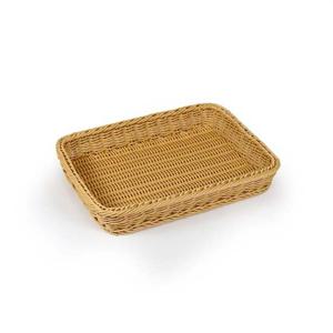 PP라탄 럭스 3.9 납작 바구니 LS-006