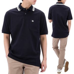 25SS 구찌 로고 폴로 반팔 티셔츠 795174 XJG16 4003