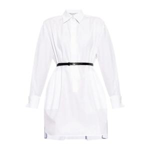 막스마라 화이트 칼라 오버사이즈 미니 원피스 2511221102600 0