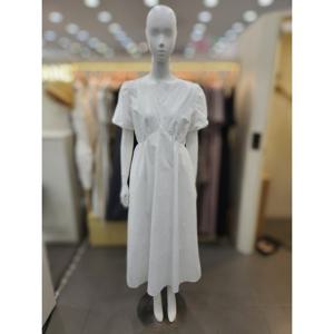 [플라스틱아일랜드]V넥 나일론 원피스PR7XB3O4_DJ