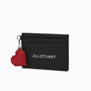 [질스튜어트] PAPER 블랙 로고 포인트 소가죽 카드지갑 JAWA5F470BK