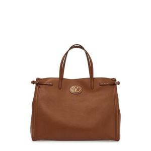 Valentino Antibes VLogo 플라크 미디엄 토트백 6W2B0R18CVC N58 TP934560446