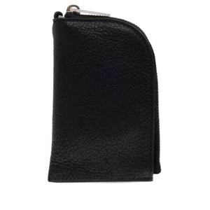 릭오웬스 레더 지퍼 동전 지갑 RA02E0718LBU