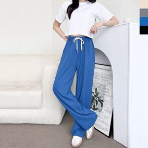 [샵앤][샵앤] 여성 허리밴딩 쿨 냉감 와이드 팬츠 WDM-WPT-GPPG9