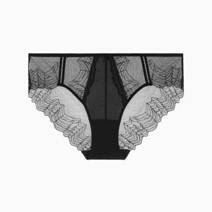 [캘빈클라인 언더웨어](QF8361AD-UB1)여성 CK 블랙 지오 레이스 AF 힙스터