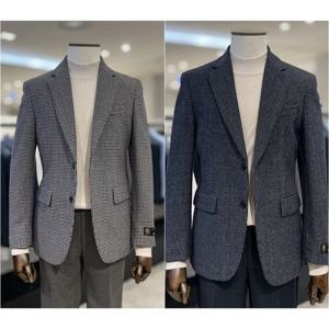 [레노마캐주얼]25년 F/W 신상 가을/겨울 프리미엄 수입원단 모직자켓 2종1택 RRDIBJ912A EK3