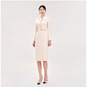 [미니멈]카라 브로치 슬림 원피스 (MYCGWO8090 CR7)_IC