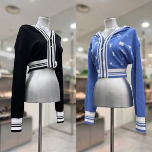 [에고이스트]자가드패턴후드니트가디건 EP2KG360HJ_DG