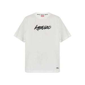 겐조 반팔 티셔츠 FF62TS5544SG OFF WHITE