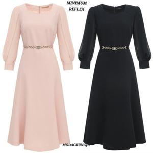 [미니멈]MD 페미닌 스퀘어넥 원피스 MD MYBAWO3160 M_CJ