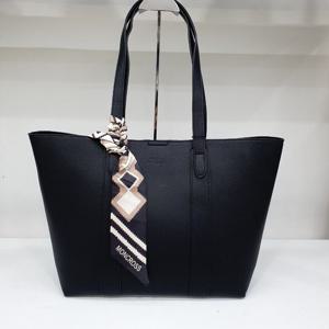 [몽크로스]스카프 매듭 포인트 숄더백 블랙 WT58107_SH