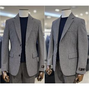 [레노마캐주얼]25년 F/W 신상 하운드투스 체크 가을/겨울 수입원단 모직자켓 RRDIBJ91A EK365