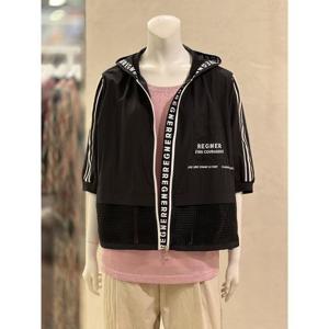 벨리시앙 세이브존01 레터링 포인트 메쉬 후드 점퍼(2color) JP4206