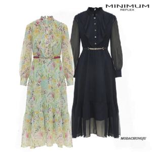 [미니멈]MD 프릴넥 쉬폰 롱 원피스 MD MMZAGWO2940 M_CJ