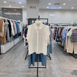 [ab.f.z]AFZ5HB49/여름 스시루 소매 포인트 멋스런 블라우스_IC