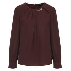 [미니멈]언발 체인넥 블라우스 (MYCAWB7100WN)_IC