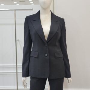 [미니멈]베이직 투버튼 자켓(MXCAWJ8100 BK7)