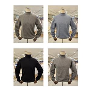 닥스터틀넥 양말증정 DLW1SWTN150-B1 5종택1 워셔블 솔리드 폴라니트