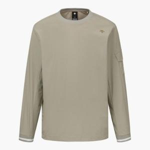 데상트골프티셔츠 JQS DP32MFBL84-BEGG 남성 긴팔 피스테 / Beige