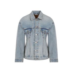 발렌시아가 데님 자켓 773776 TJW79 Blue