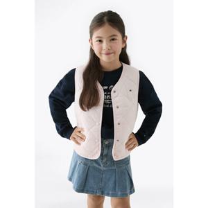 [타미힐피거칠드런TD] 리버시블 퀼팅 베스트 (T42F6QVT110GT2)