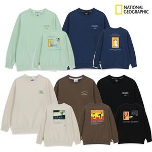 내셔널지오그래픽키즈 K254USW610 남아 여아 전이수 콜라보 맨투맨 티셔츠 초등 고학년 딜