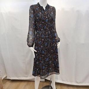 올리비아하슬러 HC04 잔잔한 플라워패턴의 쉬폰 원피스 OHEFOP203