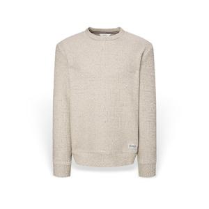 [헤지스] 남성 트위드 니트라이크 맨투맨 HZTS5D601IV