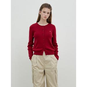 [올리브데올리브]실크혼방 기본라운드 가디건 OK5AD818