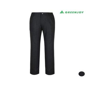 그린조이 세이브존07 남성 체크 프린트 밴딩 팬츠 GF24WT21M3